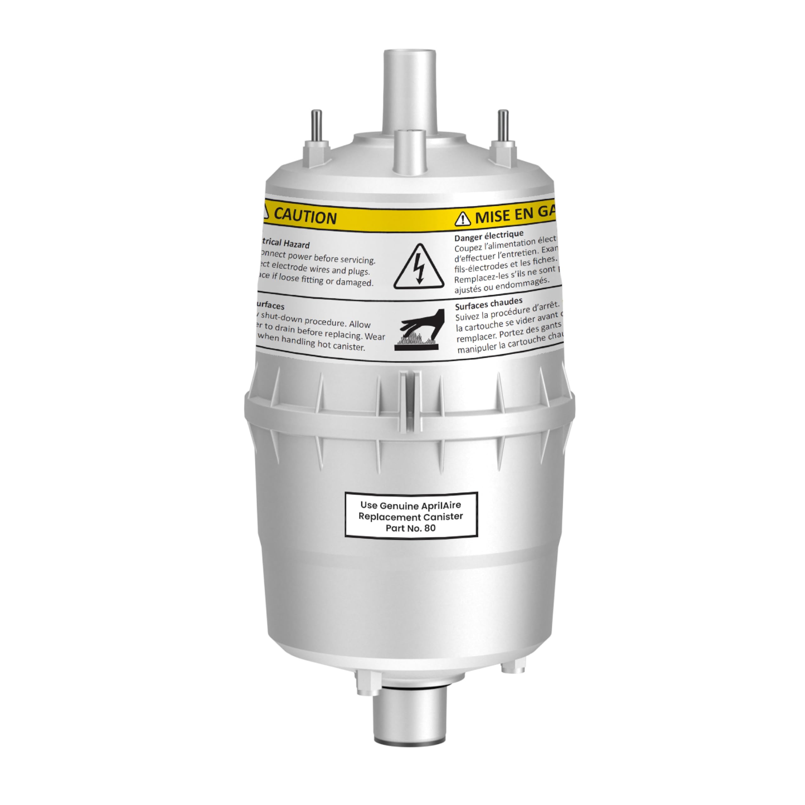 AprilAire 80 Replacement Canister for AprilAire Steam Humidifier Models 800, 801, 865, and 866 (Pack of 1)