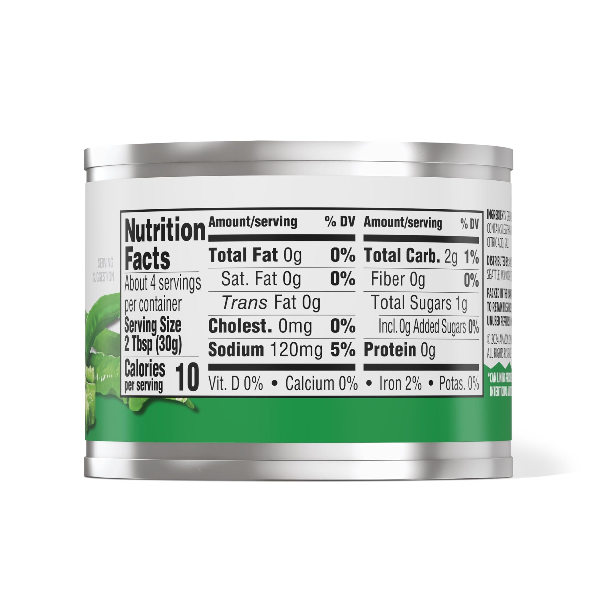 Amazon Grocery, Fire Roasted Diced Green Chiles, Mild, 4 Oz (Previously Amazon Fresh, Packaging May Vary)