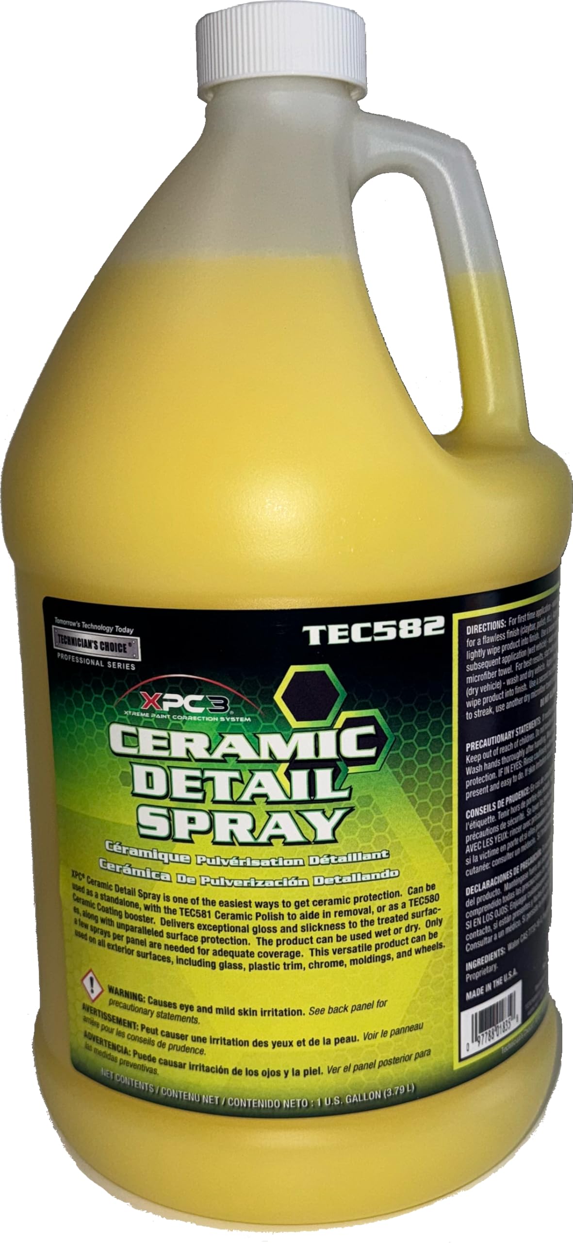 Technicians Choice TEC582 Ceramic Detail Spray (1 Gallon)