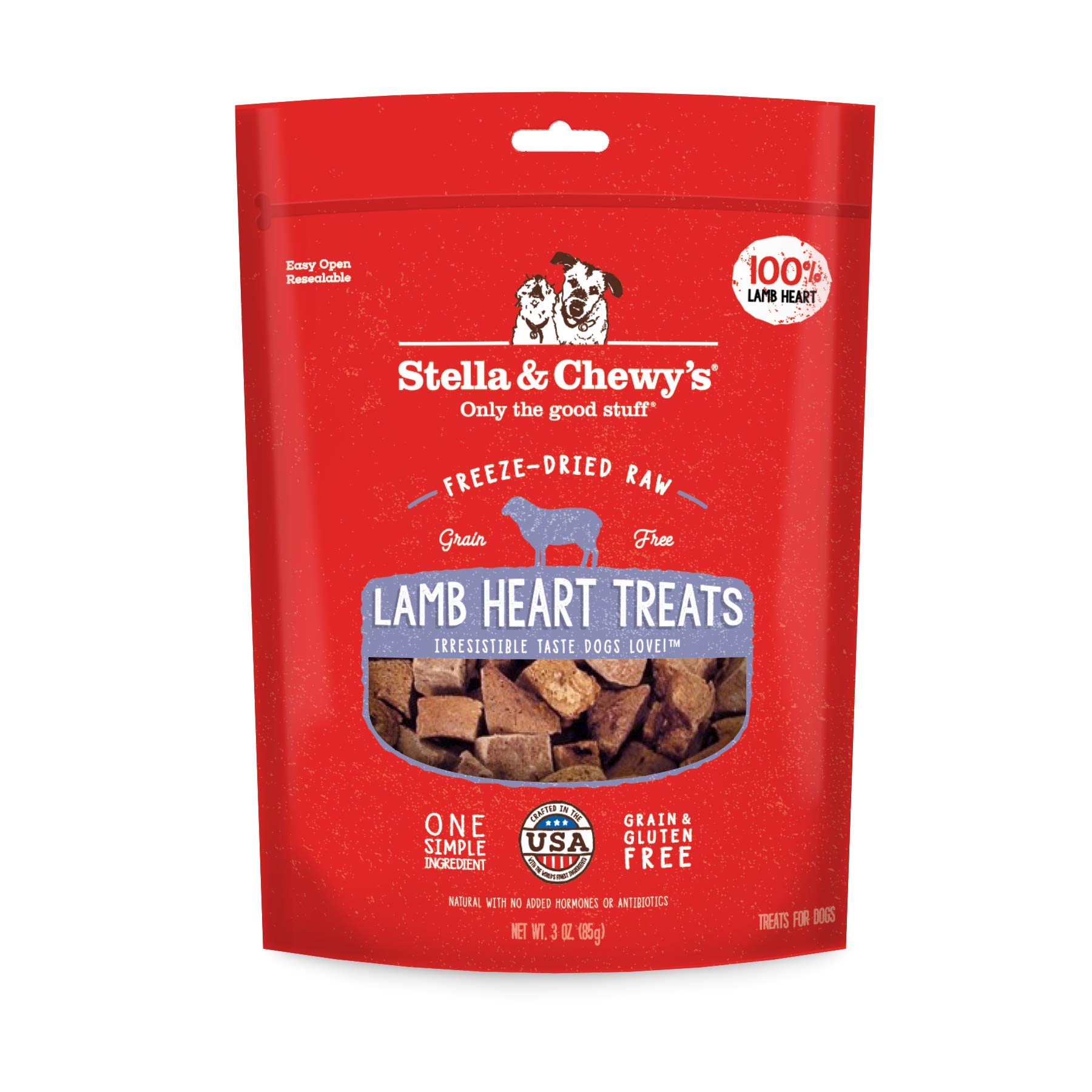 Stella & Chewy's Freeze-Dried Raw Single Ingredient Chicken Breast Treats, 2.75 oz. Bag