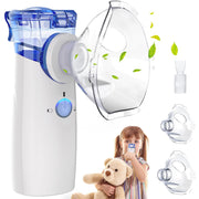 ZSTORE Nebulizer, Nebulizer Machine for Adults, Portable Nebulizer for Kids, Rechargeable Nebulizer with Adjustable Nebulization Rate, Nebulizer for Breathing Problems at Home