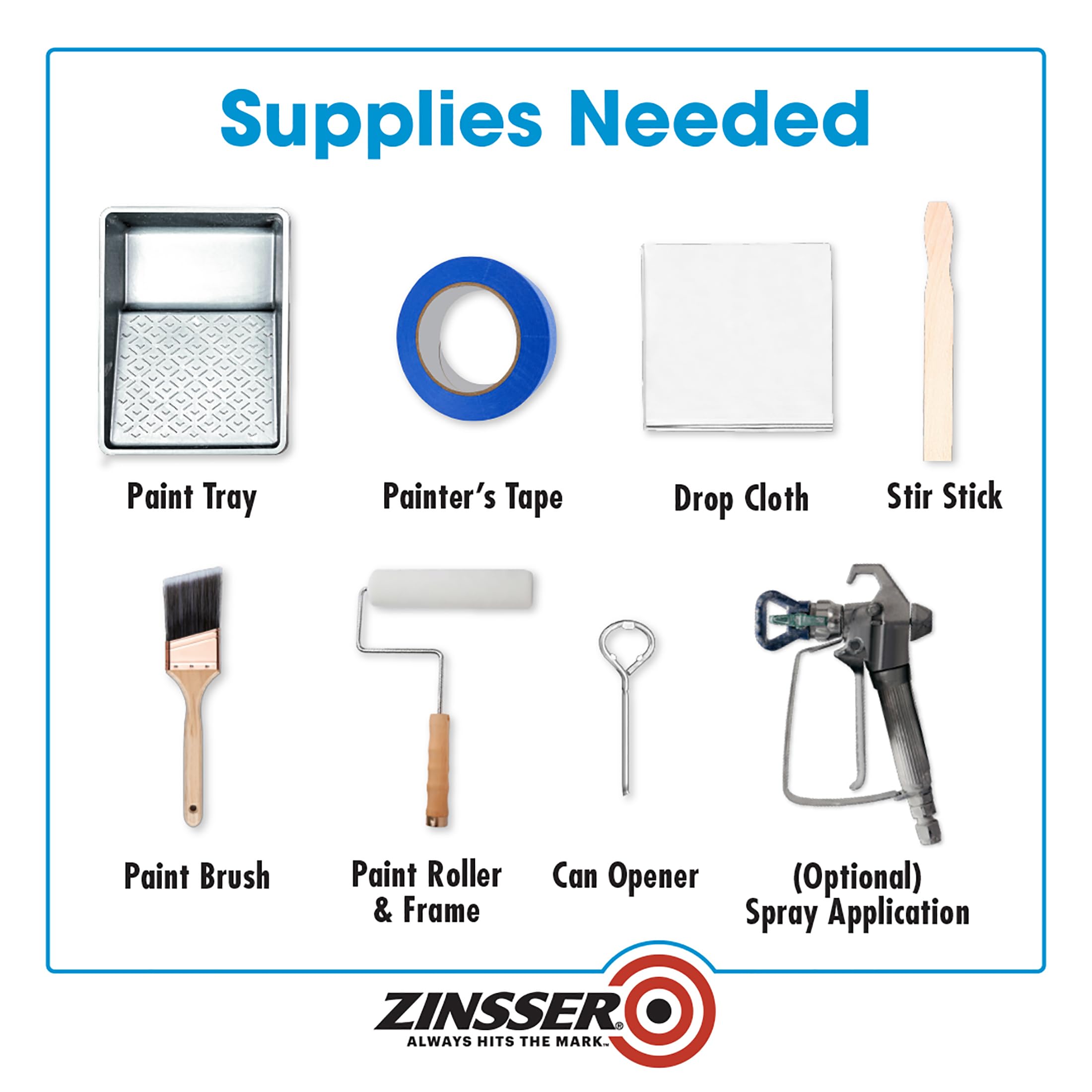 1 Quart Bulls Eye 1-2-3 Primer Sealer Stain Killer