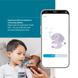 Kinsa Smart,Fever, Digital Medical Baby, Kid and Adult Termometro - Accurate, Fast, FDA Cleared Thermometer for Oral, Armpit or Rectal Temperature Reading - QuickCare