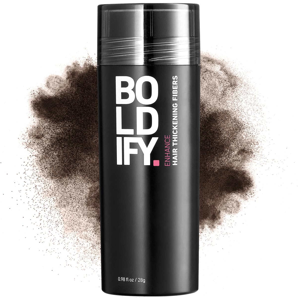 BOLDIFY Hair Fibers (28g) Fill In Fine and Thinning Hair for an Instantly Thicker & Fuller Look - Best Value & Superior Formula -14 Shades for Women & Men - MEDIUM BROWN