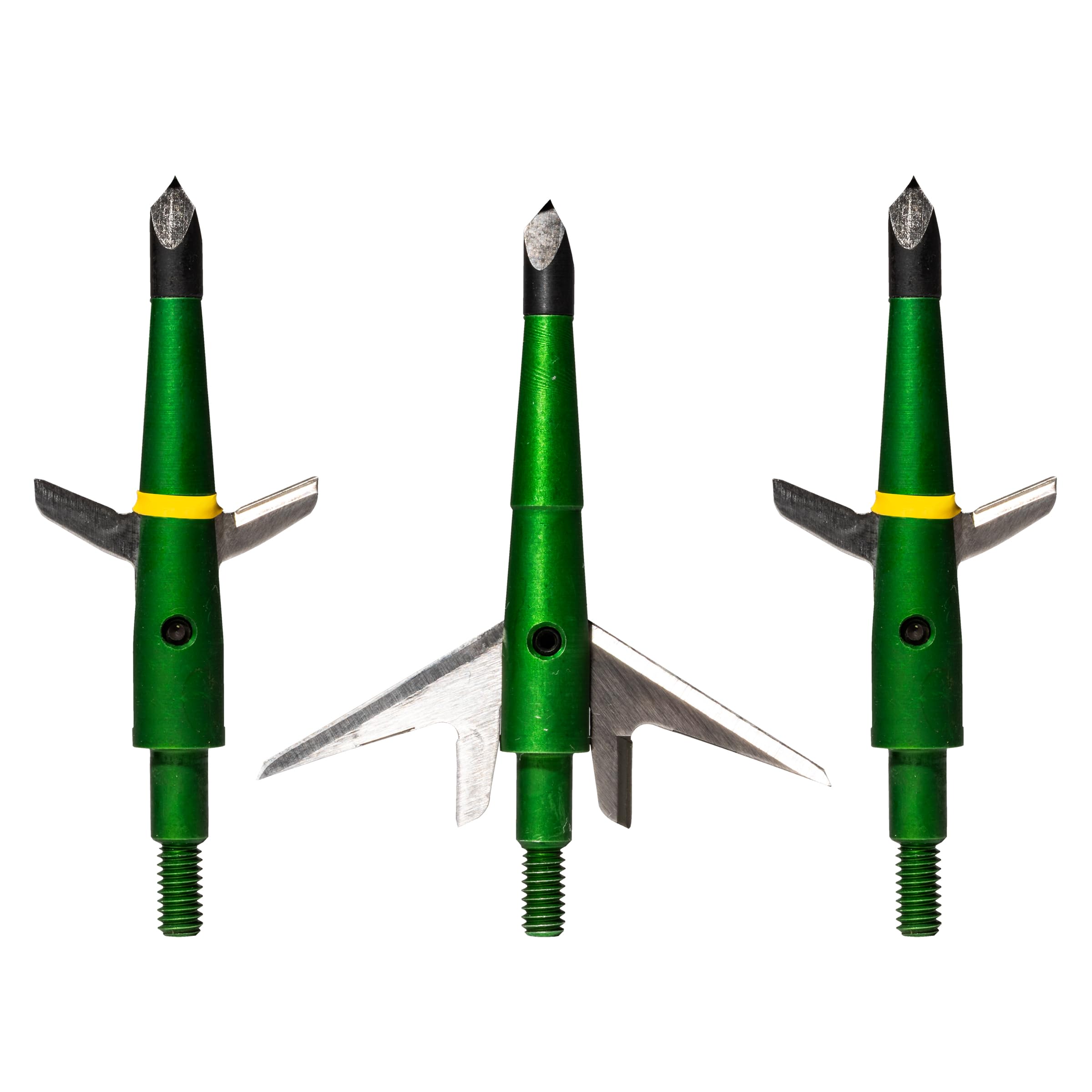 Swhacker SWH00207 #207 2 Zoll Schnitt Jagdspitzen Set mit 3-100 Grain, Grün, 2"