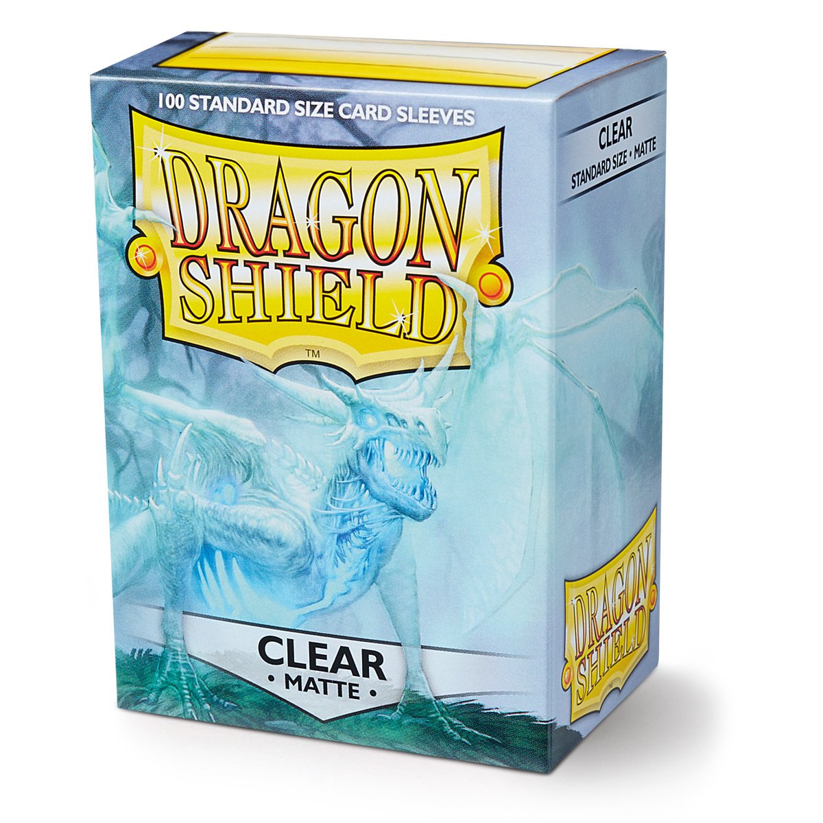 Dragon Shield Sleeves Matte Card Game,Polypropylene, Clear