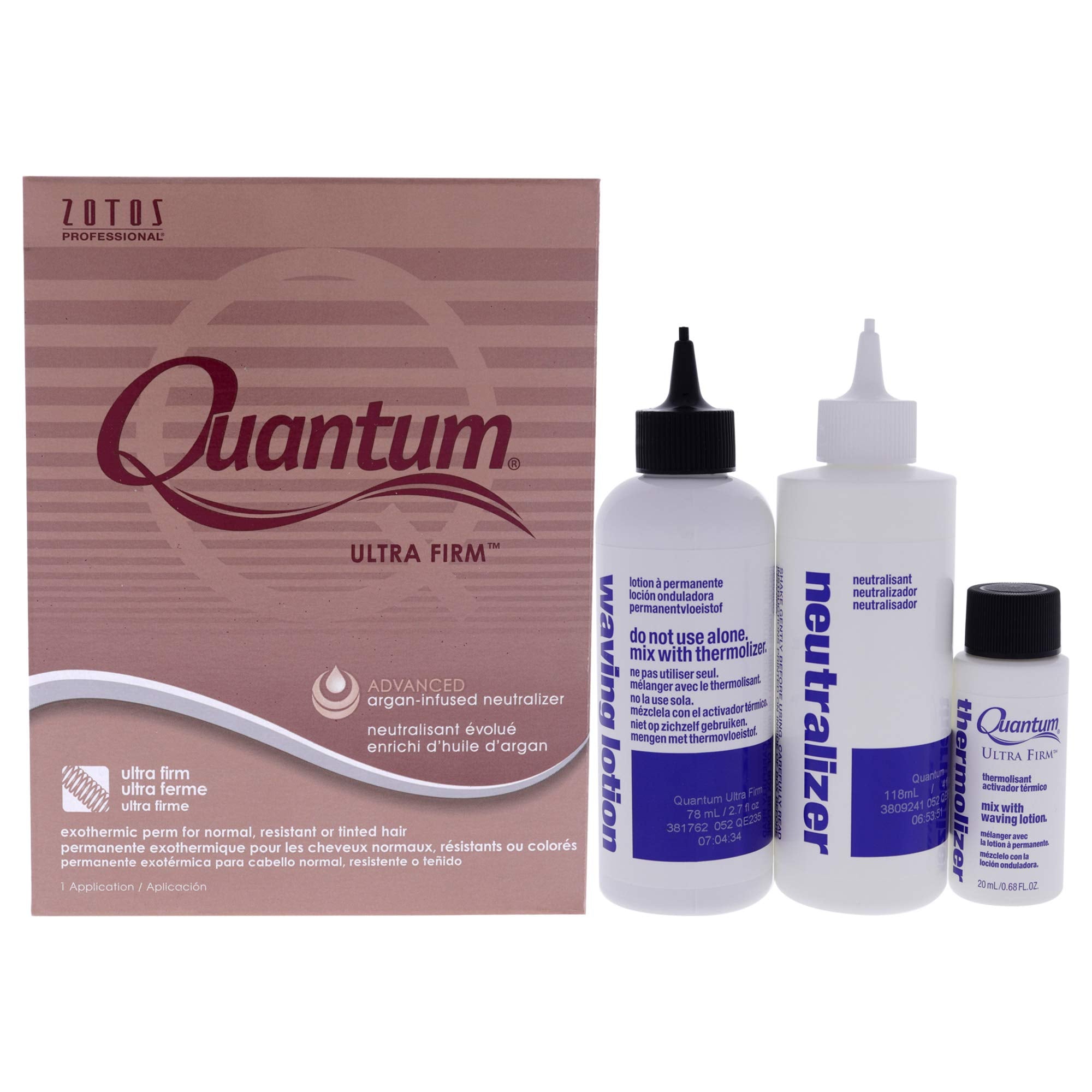 Zotos Salon Quantum Ultra Firm Exotherme Dauerwelle für normales Haar, 1 Stück