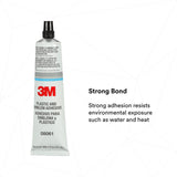 3M Plastic and Emblem Adhesive, 08061, 5 oz Tube