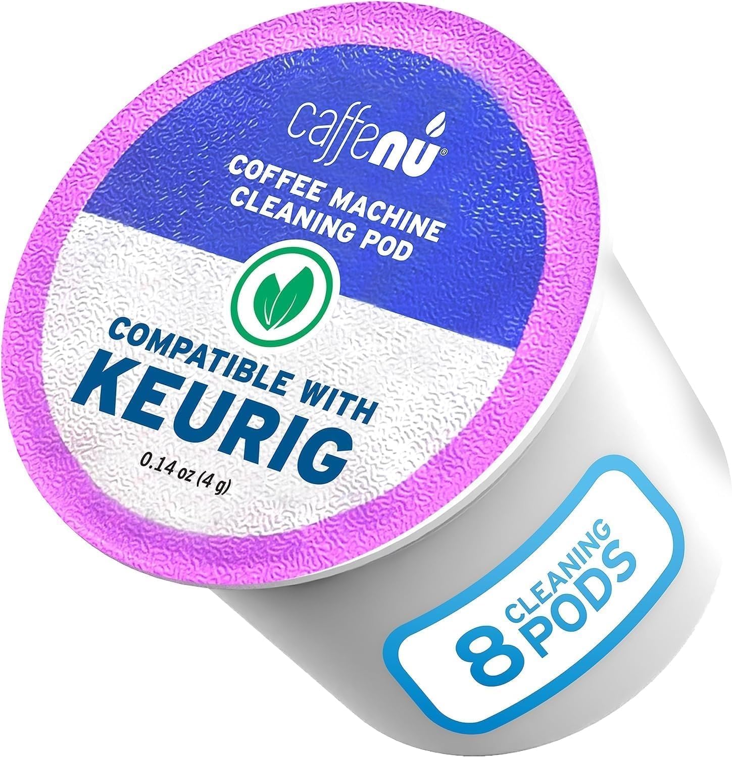 Keurig Compatible Cleaning Pods. 8 Keurig Rinse Pods Keurig Cleaner Kit. Eco Friendly, Removes Stale Coffee Residue & Stains. Keurig 1.0 & 2.0 Coffee Makers.