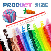 Pipe Cleaners Craft Bulk,Kids Toys & Games Gifts,200pcs Arts Crafts,Chenille Stems Art Supplies for Projects Creative DIY Room Decor,Christmas Decorations,Juegos para Niños Fidget Toys for Ages 5-7