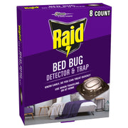 Raid Bed Bug Detector & Trap, 8 ct