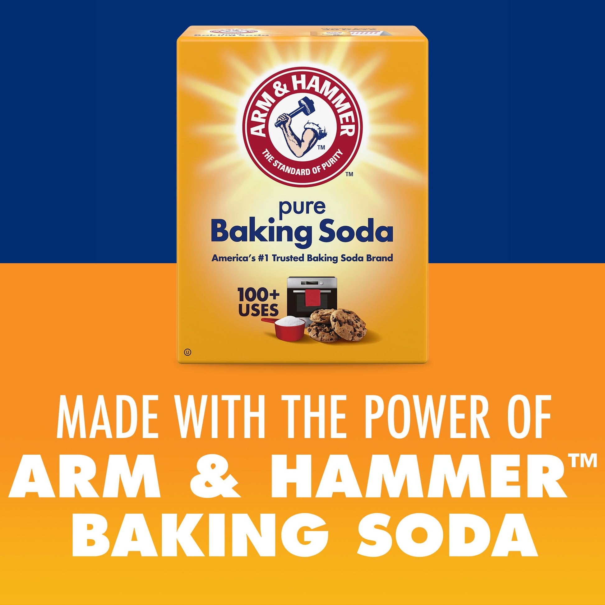 Arm & Hammer Foot Powder for Shoes & Feet, Talc-Free Odor & Moisture Control for Men & Women, 7 oz (3 Pack)