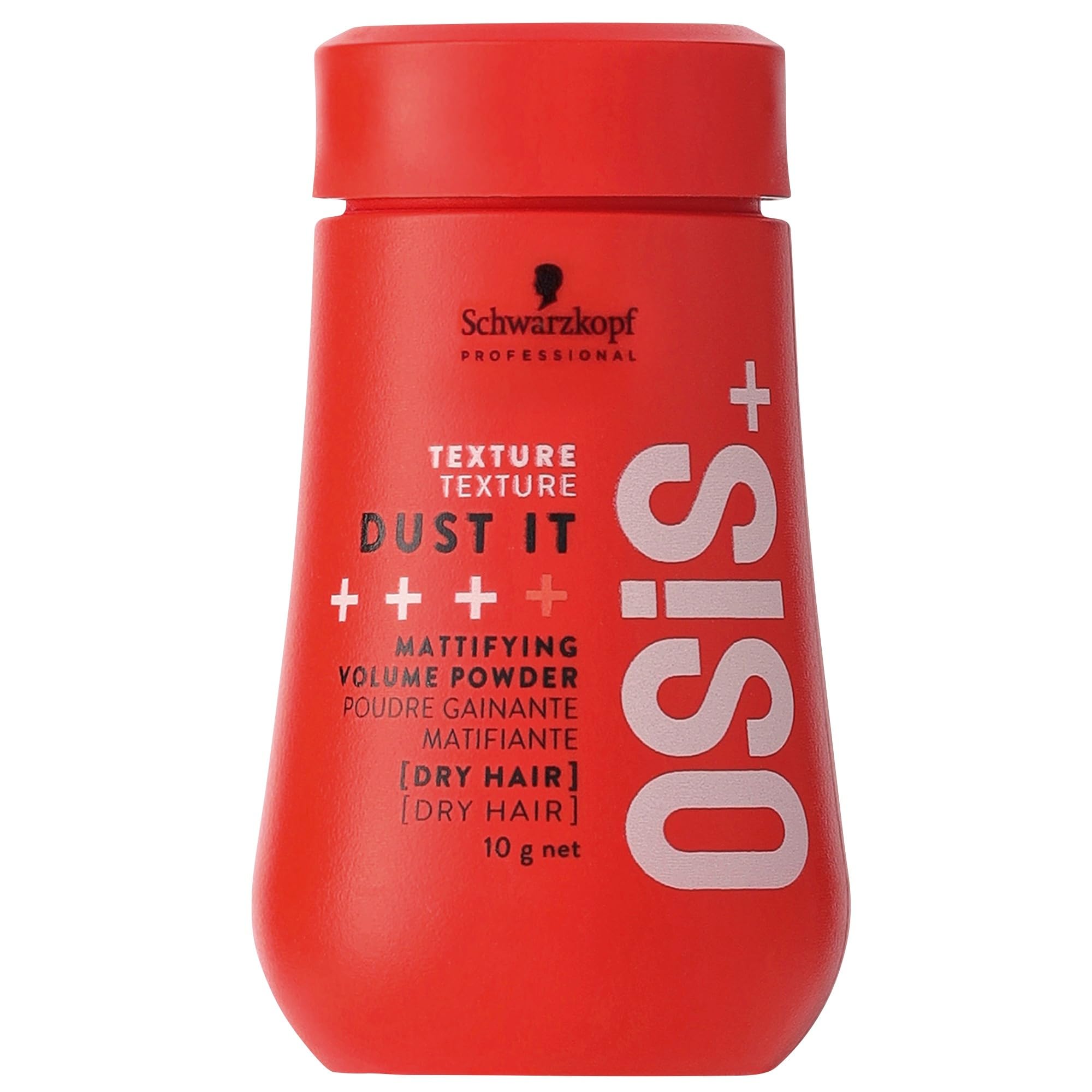 OSiS+ Dust It - Mattierendes Volumenpuder - langanhaltender Halt, starke Kontrolle und Definition - Textur gebendes Produkt mit mattem Effekt für wilde Haarstylings und Volumen, 10 g