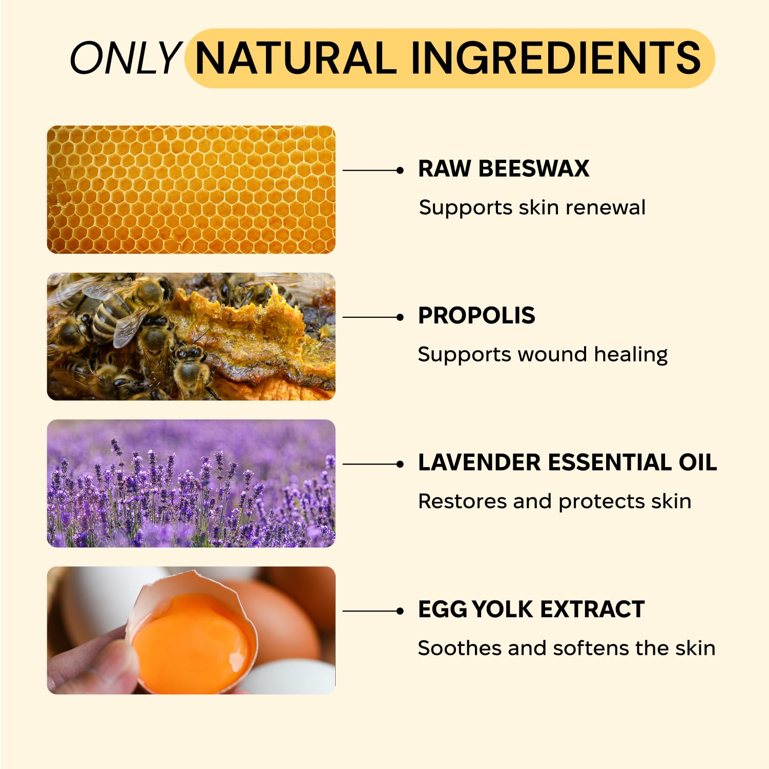 MyMagicHealer Universal Flare Care | Drawing Salve for HS, Boils, Cysts, Hemorrhoids, Pilonidal Cyst, Abscess | Anti-Chafing, Wound Care, Relief for Itching Skin w/Propolis & Egg Yolk Extract 1 oz