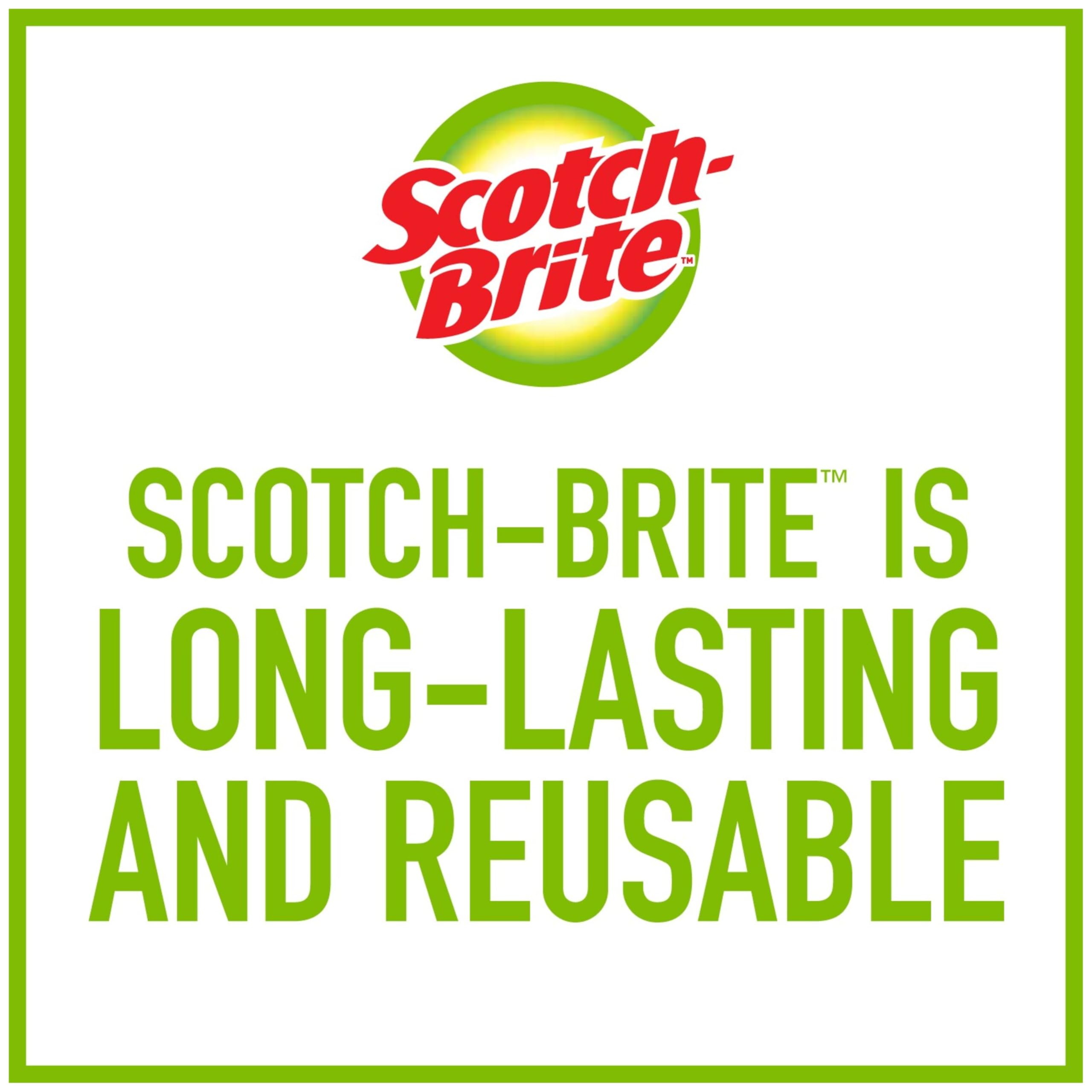 Scotch-Brite Advanced Soap Control Dishwand Brush Refill, 3 Pack