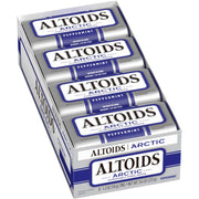 ALTOIDS Arctic Peppermint Breath Mints - Altoids Hard Candy Bulk, Sugar Free Mints 1.2 oz Tin, Pack of 8