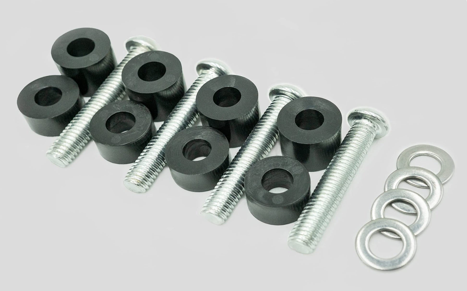 M8 Screws for Samsung TV M8x45mm TV Mounting Bolts Screws for Samsung TV with 25mm Long Spacers
