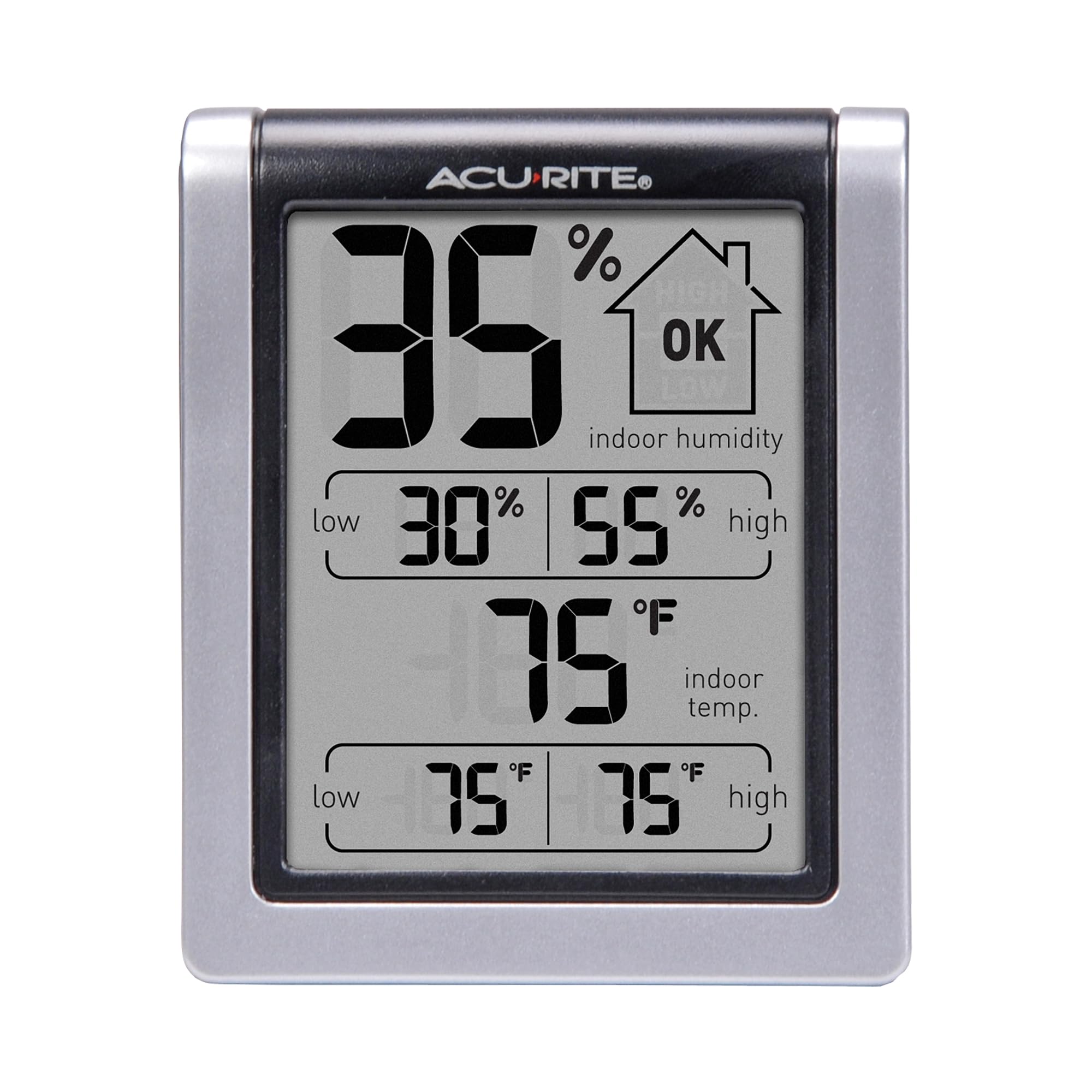 AcuRite Wireless Digital Indoor Thermometer and Hygrometer Monitor for Inside Temperature and Humidity Measurements (00613)