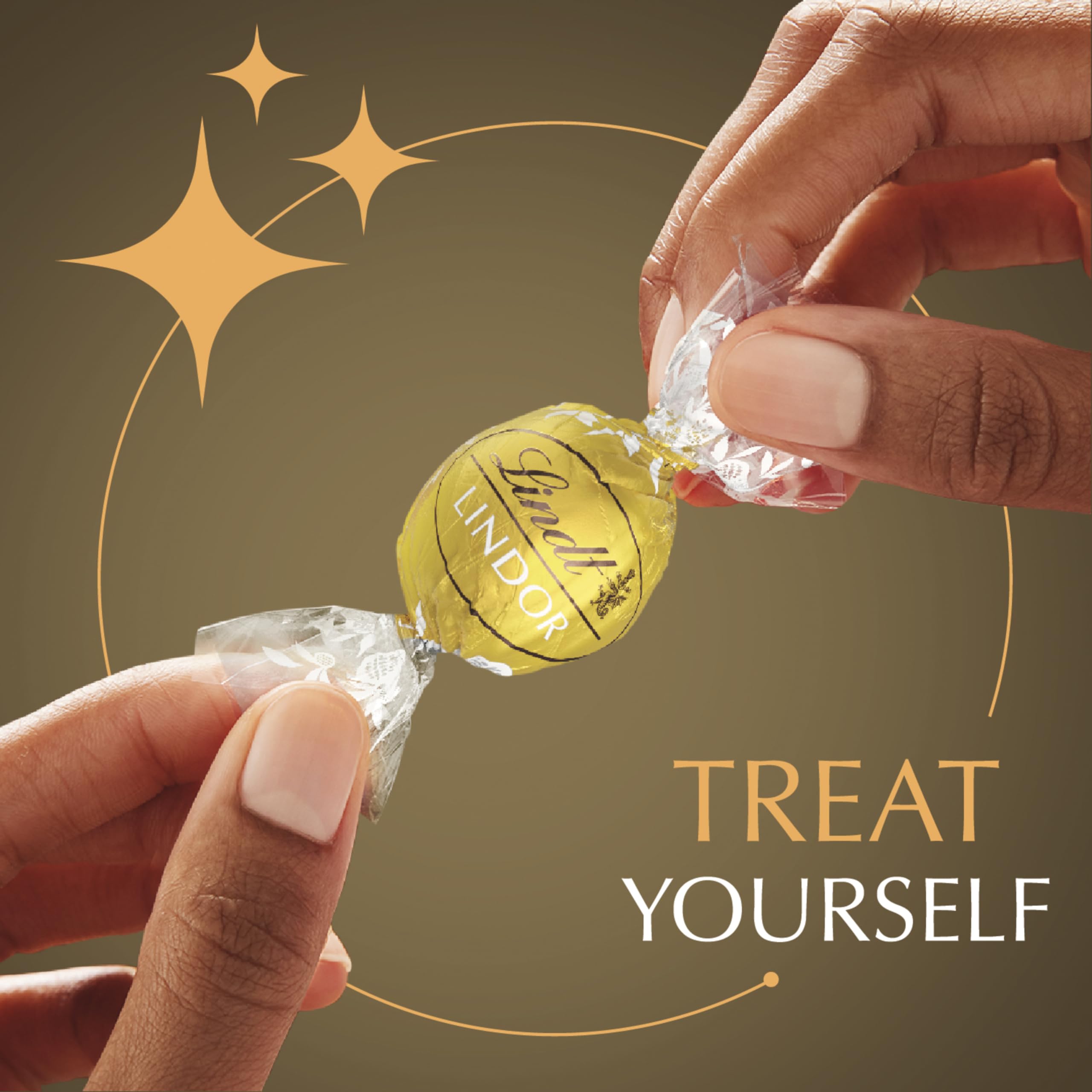 Lindt LINDOR Assorted Chocolate Candy Truffles, Halloween Candy Variety Pack, 15.2 oz. Bag