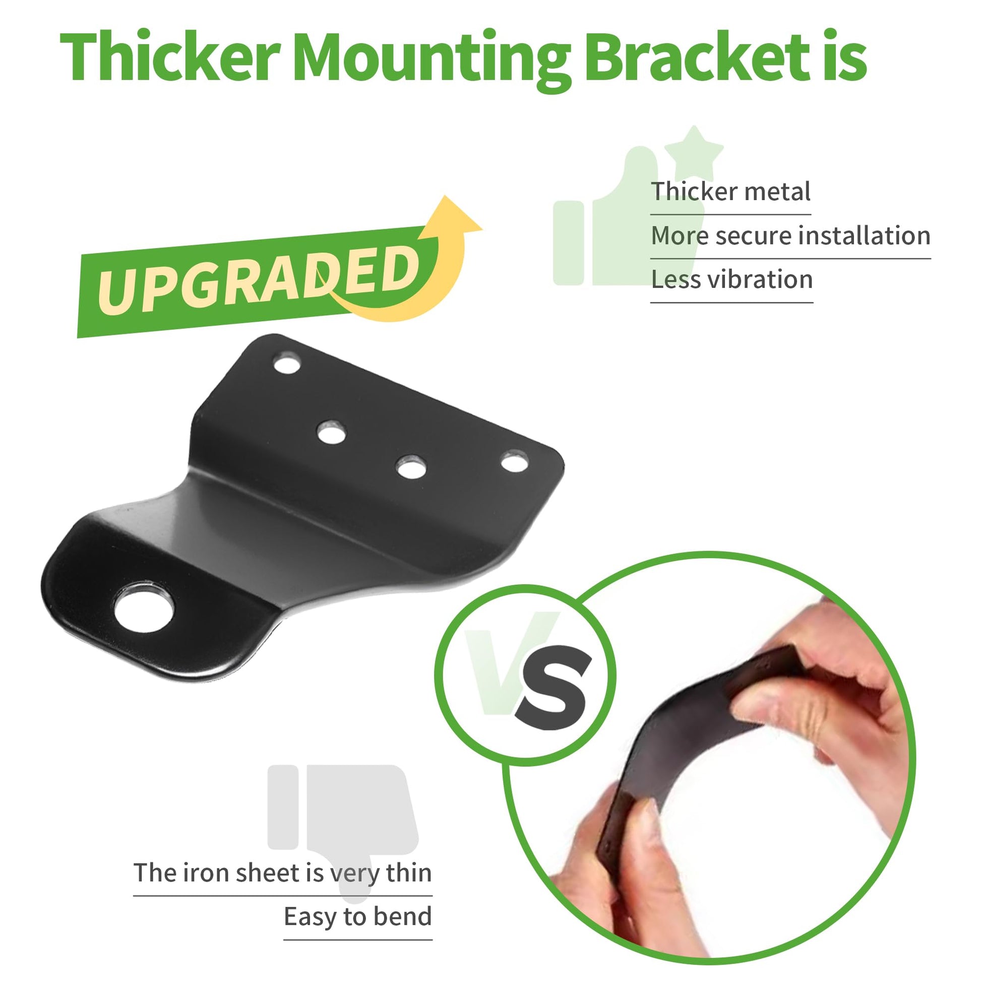 10L0L Universal Adjustable Golf Cart Panoramic Rear View Mirror, Rotatable 270 Rotation 16.5"Wide Angle Full Rearview Golf Cart Mirror for EZ Go, Club Car, Yamaha