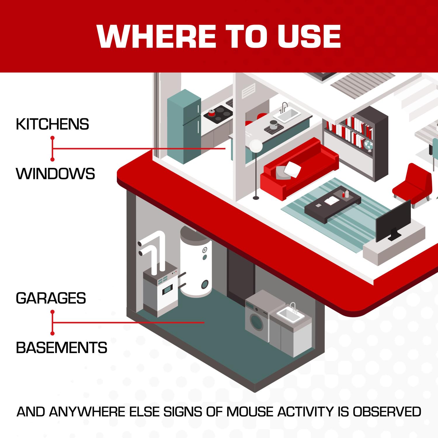 Tomcat Glue Traps Mouse Size with Eugenol for Enhanced Stickiness for Mice, Cockroaches, and Spiders, 6 Traps