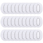 Outus 100 Pack Clear Disposable Ear Protectors Waterproof Ear Covers for Hair Dye, Shower, Bathing