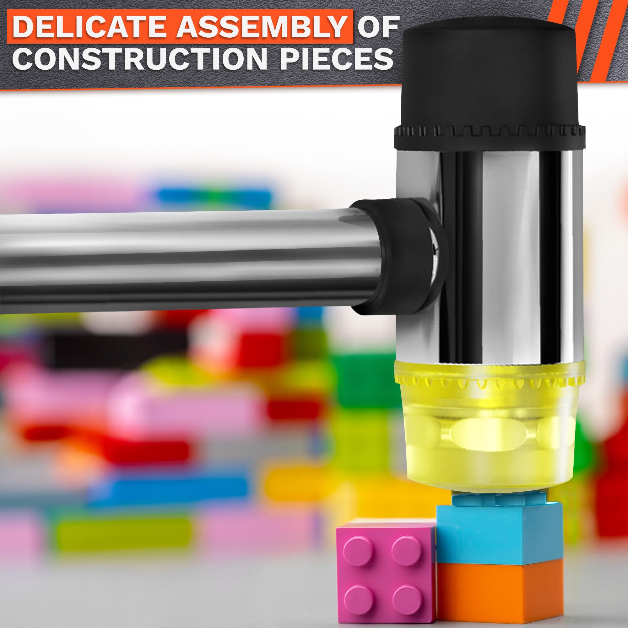 Small Rubber Mallet Hammer – 25 mm Lightweight Double-Sided Rubber and Plastic Head | Non-Slip Ergonomic Grip | Durable, Scratch-Free Tool for Jewelry Making, Crafting, Furniture Assembly, and Repairs