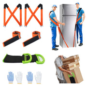 Moving Straps Lifting（Padded） one Person 2-Person Lifting and Moving System Appliance,for Harness Moving Mattress Couch Furniture Heavy Things,Suitable Professional Moving Body Strap Wrist Strap