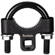 Toolwiz Inner Tie Rod Removal Tool - 3/8” inch Universal Low Profile Tool 30-42mm with Non-Slip Teeth for Easy Inner Rod Removal and Installation, U-Wrench for Car Truck Vehicle Automotive Repair
