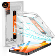 DIMONCOAT 4 Packs [Auto Alignment Kit] Screen Protector for iPhone 14 Pro Max 6.7'' with 2 Packs Camera Protector [10X Military Protection] Tempered Glass HD Film, Case Friendly