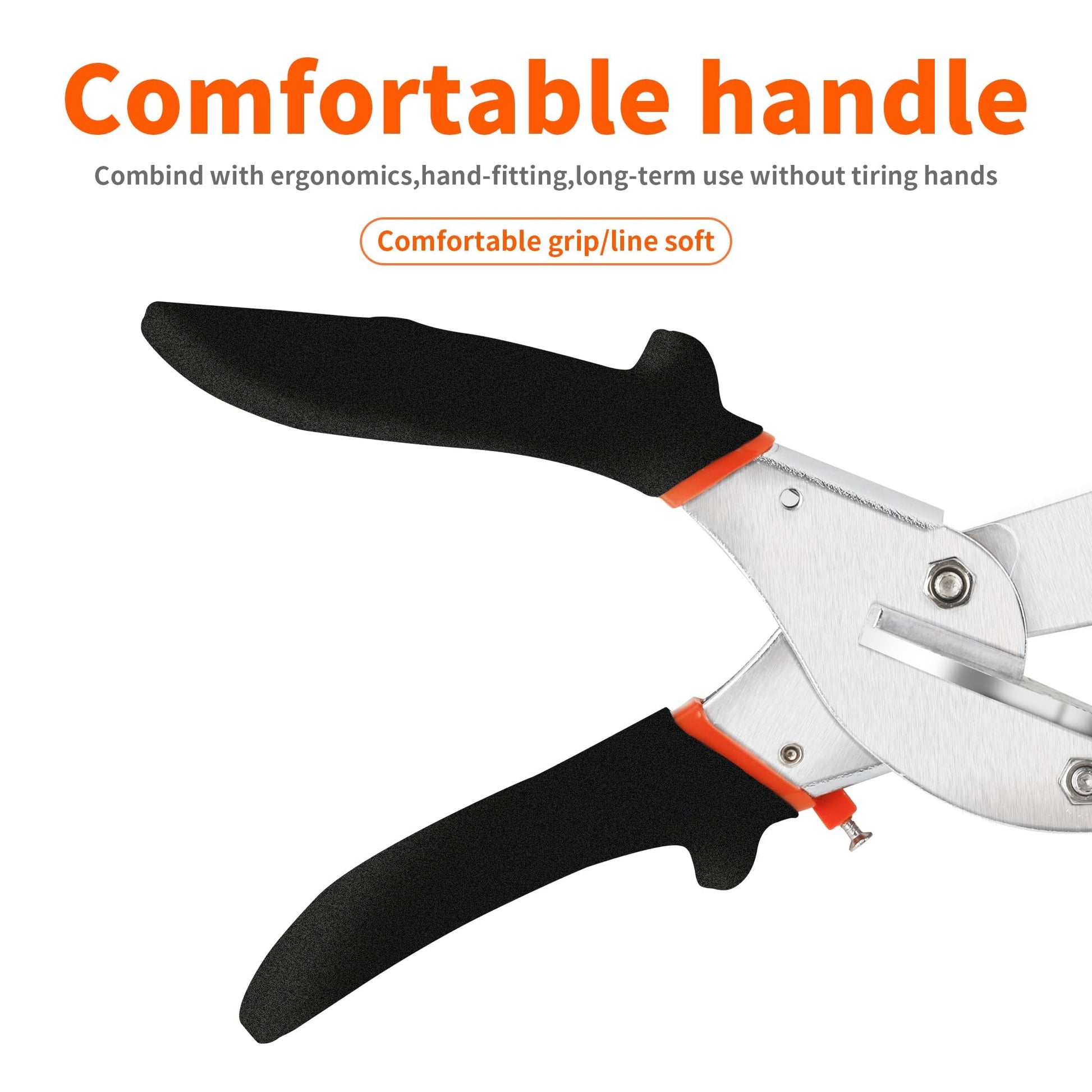 GARTOL Miter Shears- Multifunctional Trunking Shears for Angular Cutting of Moulding and Trim, Adjustable at 45 to 135 Degree, Hand Tools for Cutting Soft Wood, Plastic, PVC, with Replacement Blades