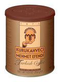 KURUKAHVECI MEHMET EFENDI Turkish Coffee, Arabica Beans, Roasted Ground,Rich Aroma, Fresh, Medium to Heavy-bodied, Original Taste Since 1871 (8.8 OZ / 250 Gr)