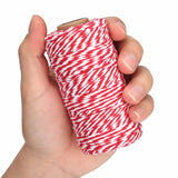 Red White Gift Twine String Holiday Twine 328 Feet Cotton Bakers Twine Crafts Christmas Twine Durable Packing String