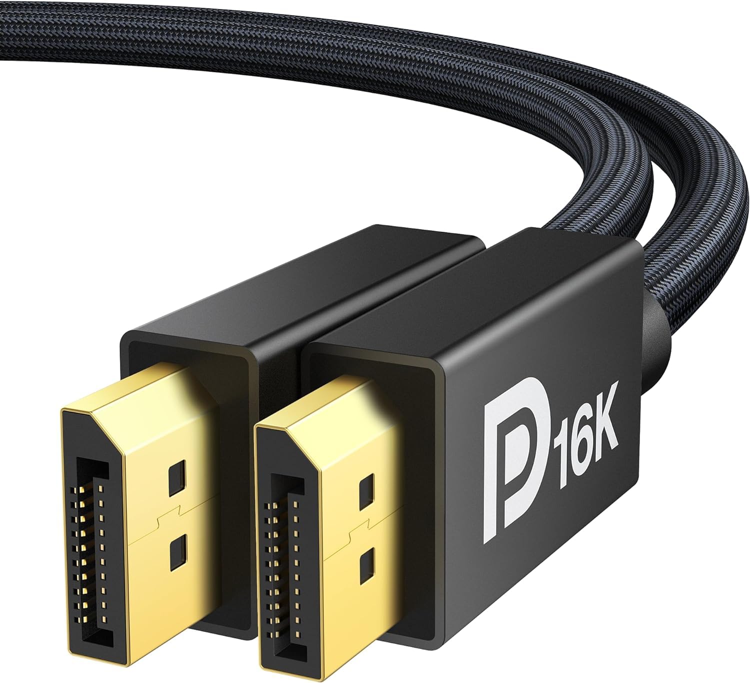 IVANKY 16K Displayport Cable 2.1, [VESA Certified] DP 2.1 Cable [16K@60Hz,8K@120Hz,4K@240Hz], Display Port 2.1 Cable Support 40Gbps, HDR10, HDCP, DSC 1.2a, for 4090,7900Graphics/PC/TV/Monitor, 6.6FT