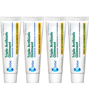 Globe Triple Antibiotic Ointment 1.0 oz (4 Pack), First Aid Ointment for Minor Scrapes, Cuts, and Burns to Help Prevent Infection, Compare to The Active Ingredients of The Leading Brand.