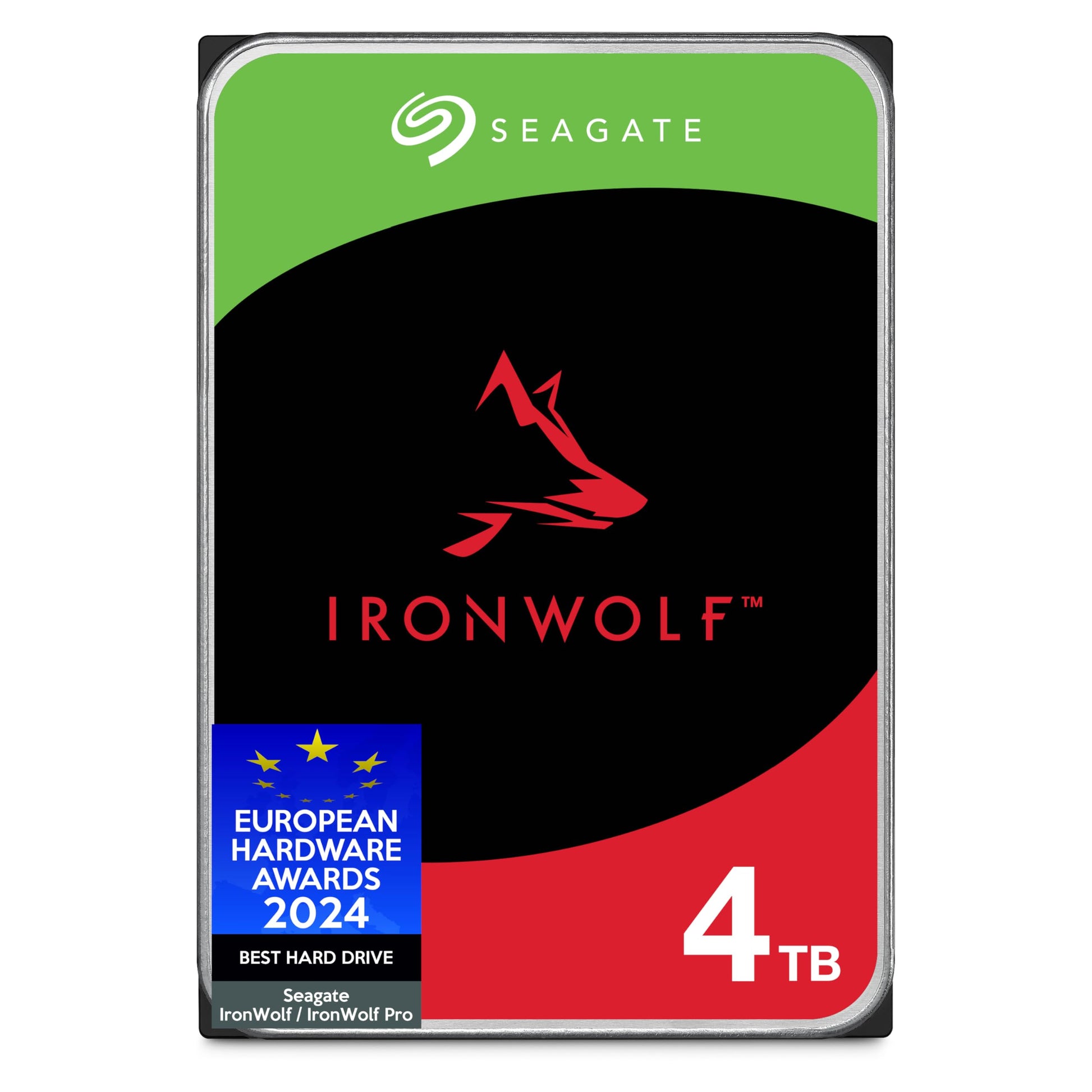 Seagate IronWolf 12TB NAS Internal Hard Drive HDD CMR 3.5 Inch SATA 6Gb/s 7200 RPM 256MB Cache for RAID Network Attached Storage (ST12000VNZ008/ST12000VN0008)