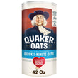 Quaker, Quick 1 Minute Whole Grain Oats, 42 Oz