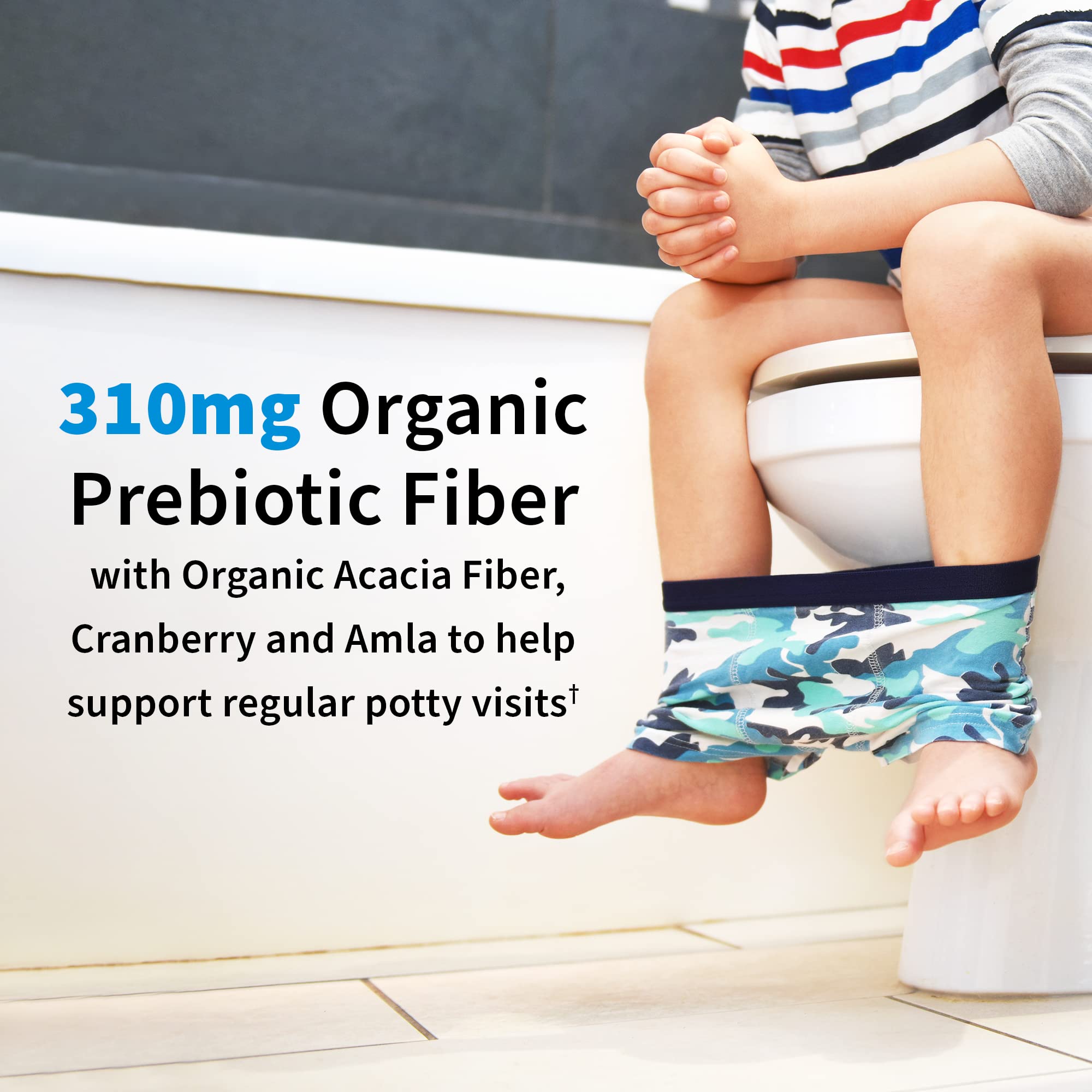 Garden of Life Kids Probiotics, Dr. Formulated Probiotics Organic Kids+ Vitamin C & D, Berry Cherry, Gluten Dairy & Soy Free Immune & Digestive Health Supplement, 30 Chewables (Shelf Stable)