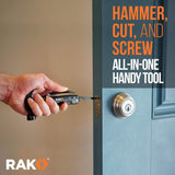 RAK Multitool Pen 2-Pack - Multi-Tool Pens with LED Light, Flathead & Phillips Screwdrivers, Level, Ruler, Bottle Opener, and Stylus. Gift-Ready Box with Ink Refills & Batteries. Great for EDC.