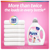 Purex Liquid Laundry Detergent, Ultra Concentrated, Baby, 82.5 Ounce, 165 Loads