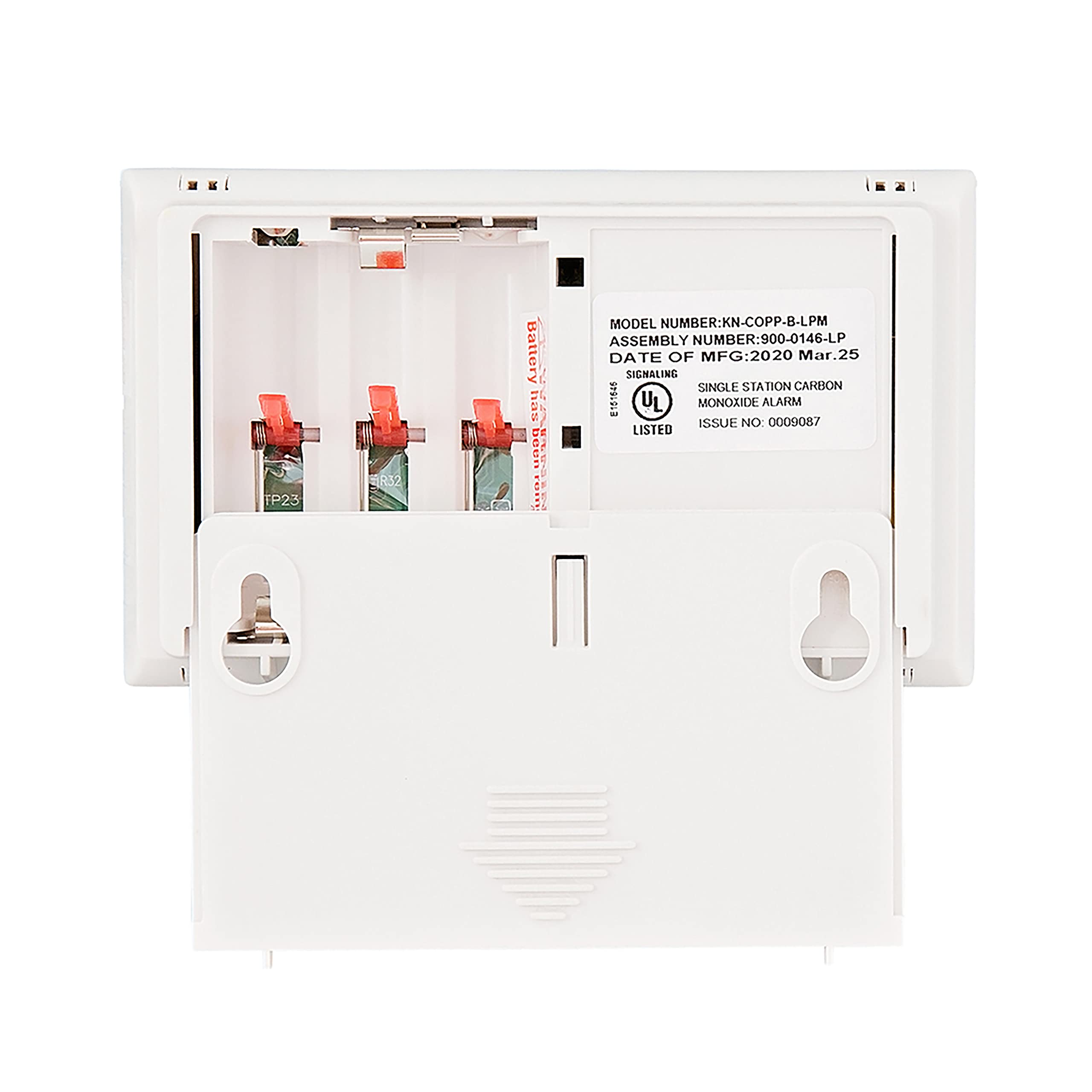 Kidde Carbon Monoxide Detector, AA Battery Powered CO Alarm with LEDs, Test-Reset Button, Low Battery Indicator, Portable