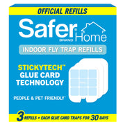 Safer Home SH503 Trap Refill Pack of Glue Cards for SH502 Indoor Fly Trap, 3 Count (Pack of 1)