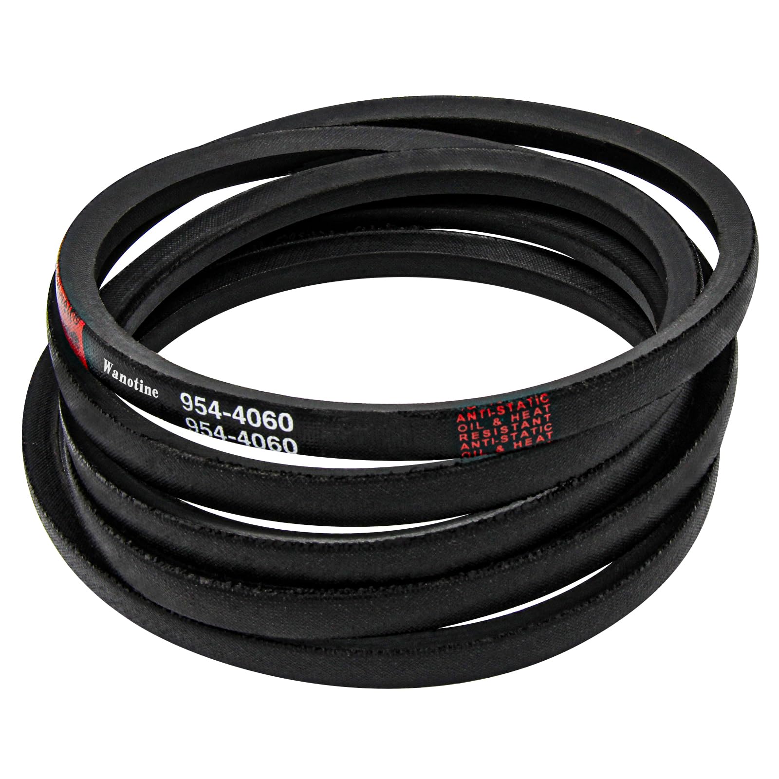 Wanotine 954-04060C Deck Belt Replaces Troy Bilt Riding Mower 42'' Deck Belt 954-04060 954-04060B 754-04060, Fits MTD Troy-Bilt Craftsman Cub Cadet John Deere Lawn Tractor Mowers (1/2" x 96 1/2")