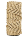 100 Feet 5mm Jute Twine, Heavy Duty Jute Rope, Natural Hemp Rope for DIY Arts Crafts, Gardening, Bundling，Home Decorating, Cat Scratching Post