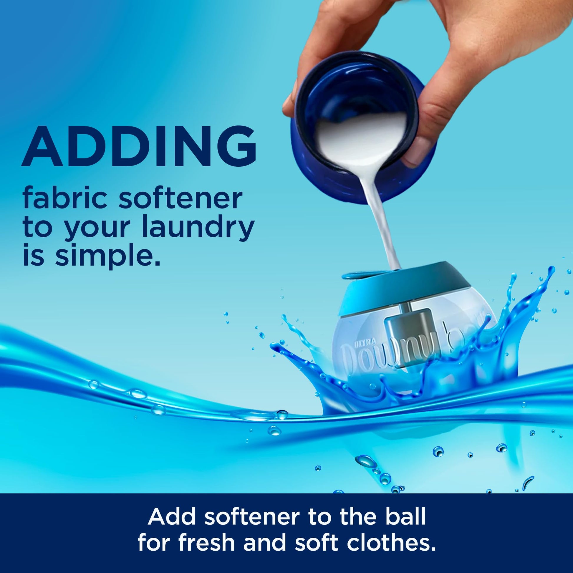 Downy Ball Automatic Dosing Dispenser (Single Ball)