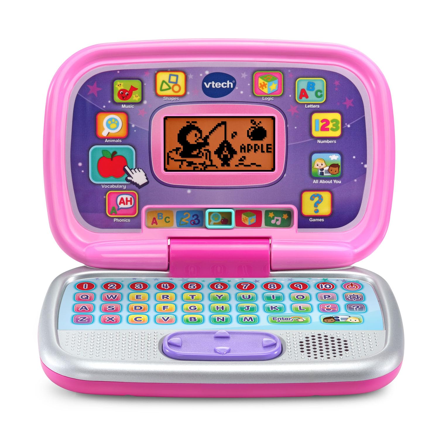 VTech Play Smart Preschool Laptop, Black