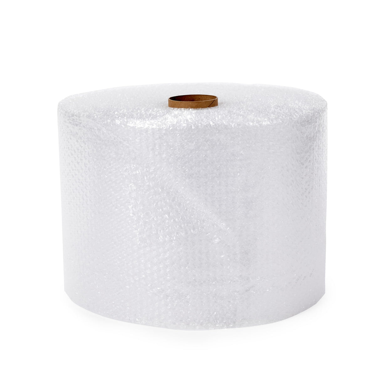 Basics Bubble Cushioning Wrap Packing Material for Fragile Items, Perforated, 12 inch x 175 ft Long Roll, Small 3/16", Clear