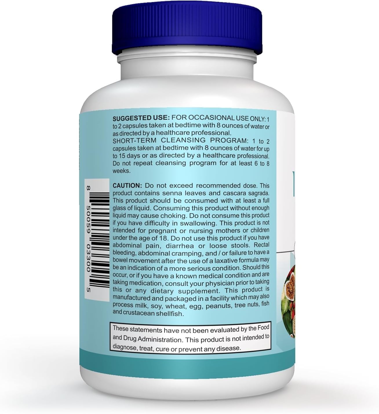 Mila Miamor 15 Day Cleanse - Gut and Colon Support - Advanced Gut Cleanse Detox for Women & Men with Senna, Cascara Sagrada & Psyllium Husk - Non-GMO - Made in USA - 30 Capsules