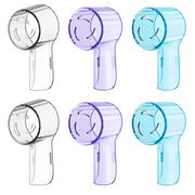 HSYTEK 6 Pack Toothbrush Heads Dustproof Cover Compatible with Oral B, Fits for Oral-B iO Series, Pro 1000, 1500, 5000, 7500 Electric Toothbrush, Protects Brush Head and Convenient Travel