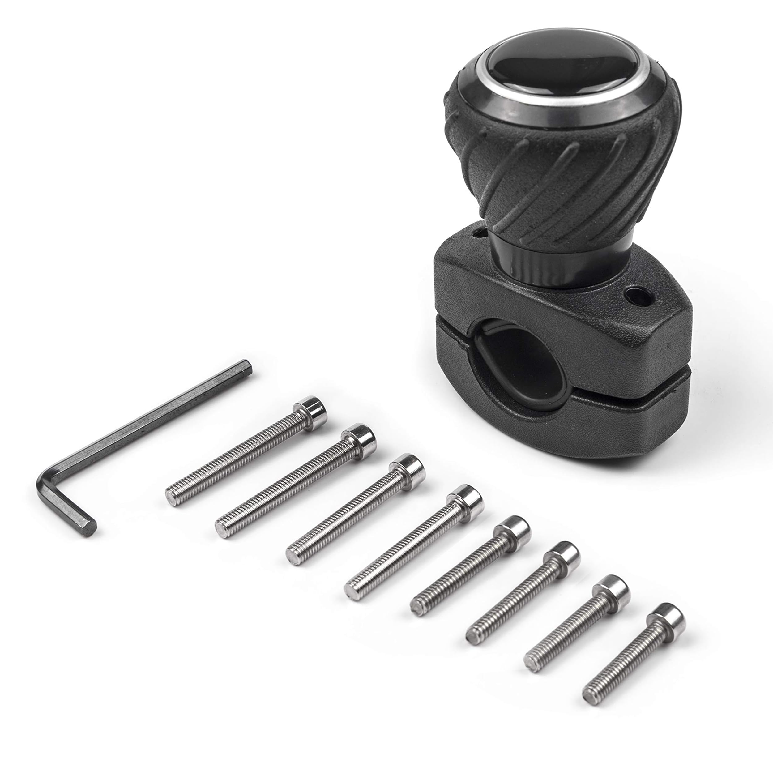 Deluxe Lenkrad Power Handle Spinner-Knopf - Universeller Lenkradgriff passend für PKWs, LKWs, Traktoren, Rasenmäher, Gabelstapler usw.